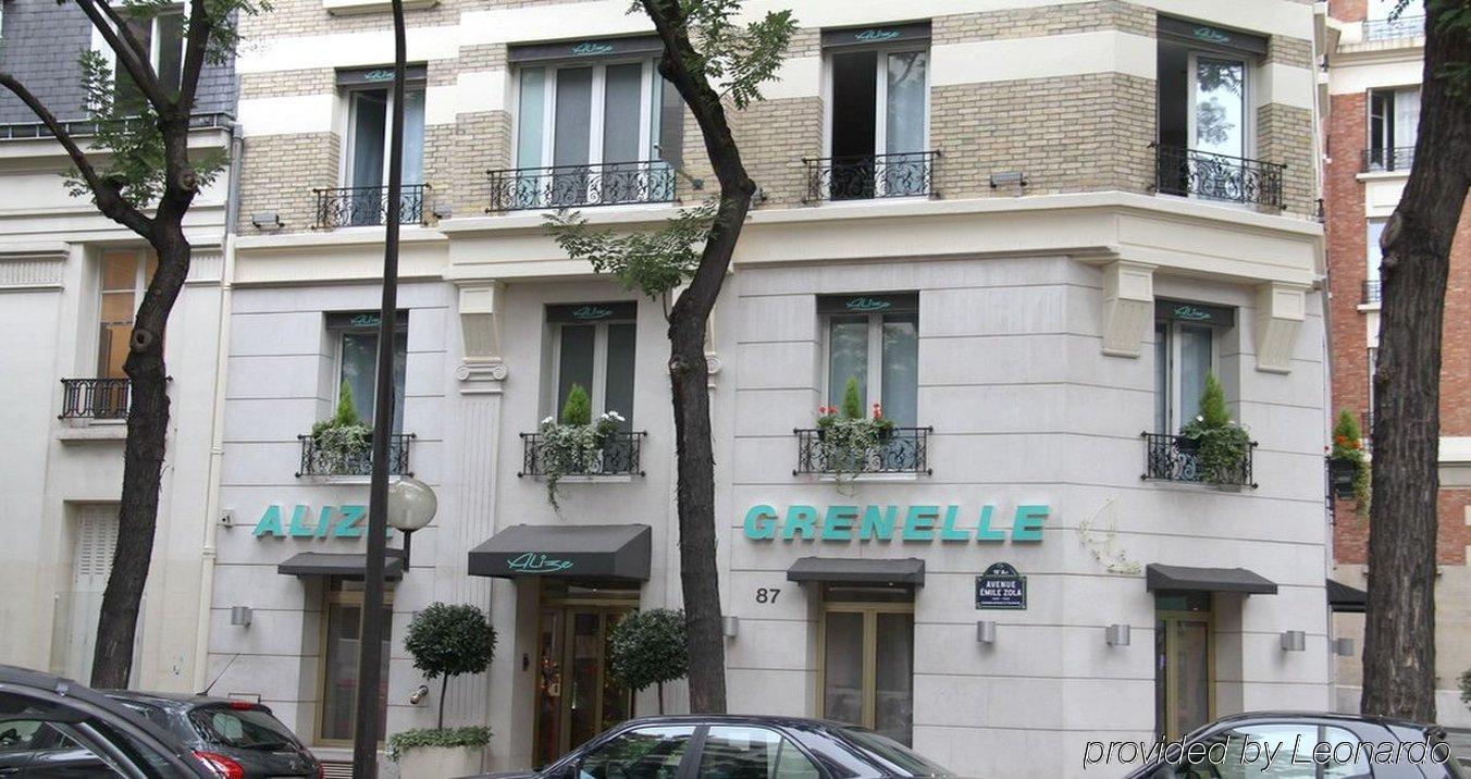 Hotel Alizé Grenelle Tour Eiffel Paris Exterior foto